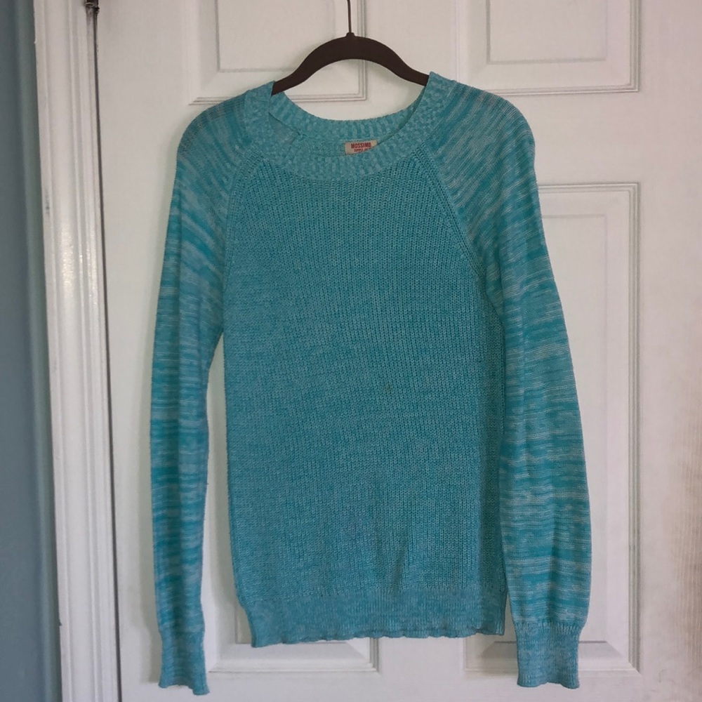 Blue sweater
